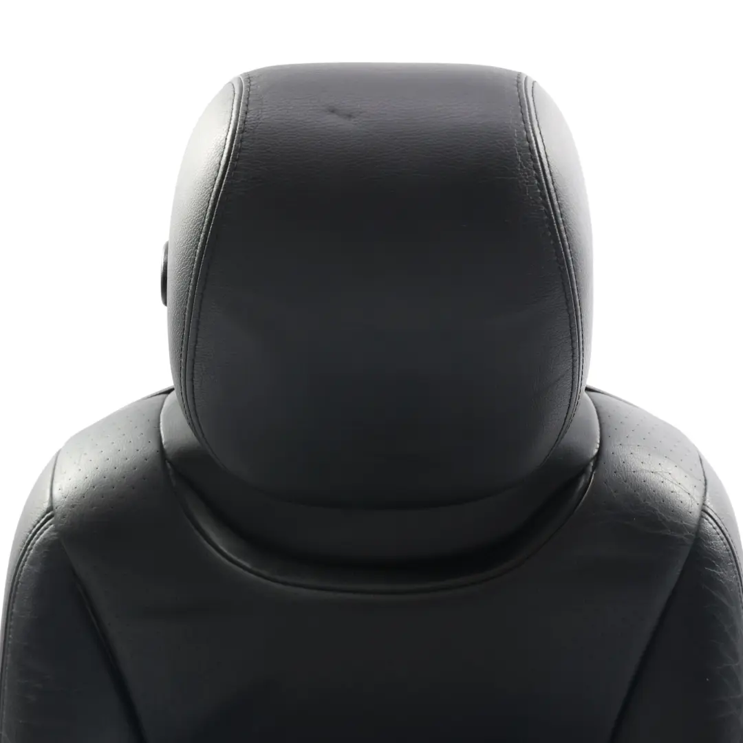 Porsche Cayenne 9PA Asiento Delantero Derecho Confort Calefactado Cuero Negro - SKU 95552118301-1 - Número de pieza 95552118301