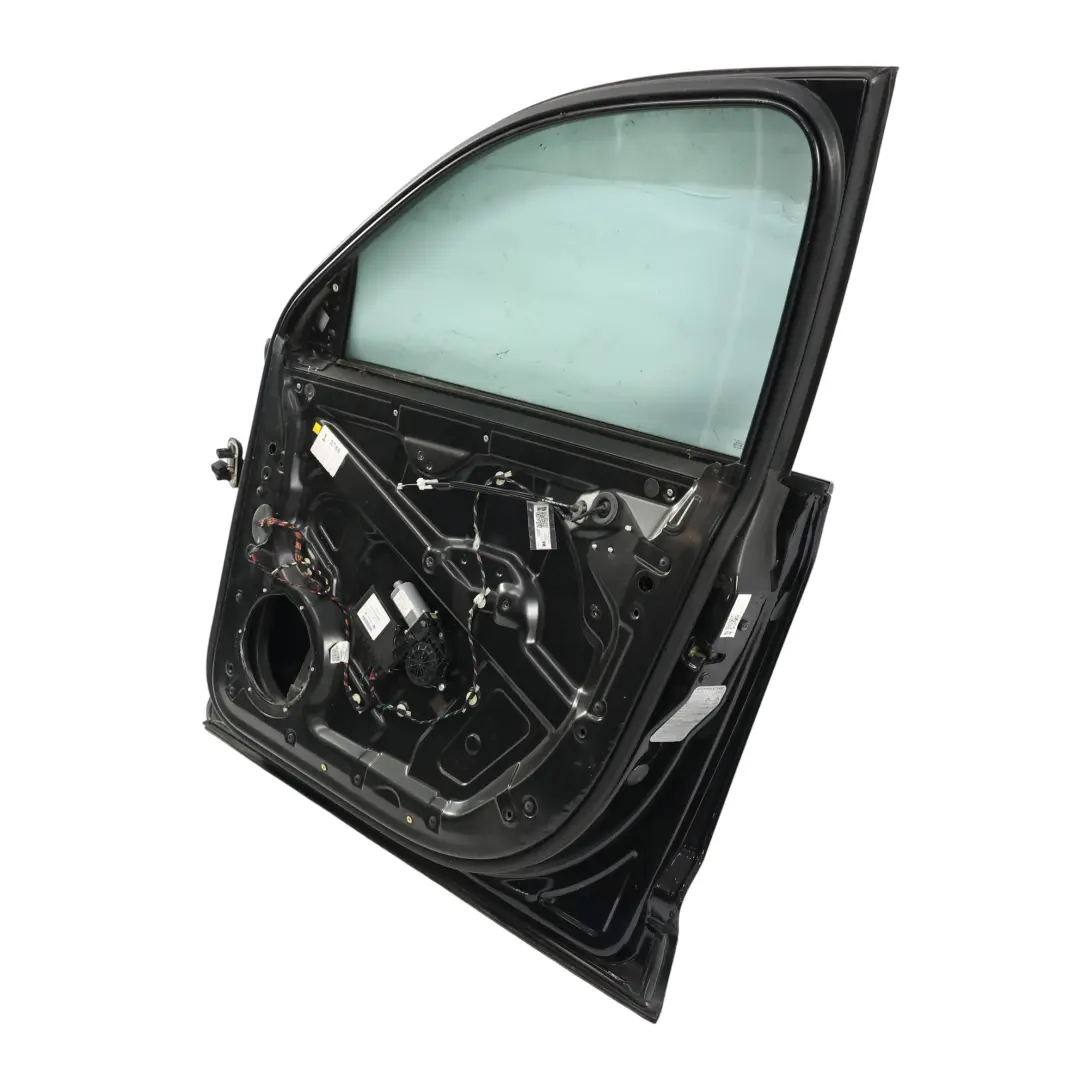 Front Door Right Basalt Black Metallic - C9Z to Porsche Cayenne 9PA with Part number 95553101206 Porsche Cayenne 9PA Front Door Right Basalt Black Metallic - C9Z - SKU 95553101206-BAB - Part number 95553101206