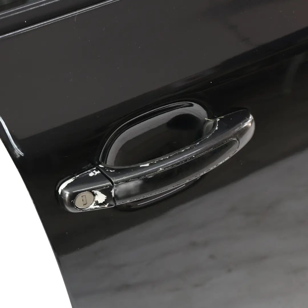 Front Door Right Basalt Black Metallic - C9Z to Porsche Cayenne 9PA with Part number 95553101206 Porsche Cayenne 9PA Front Door Right Basalt Black Metallic - C9Z - SKU 95553101206-BAB - Part number 95553101206