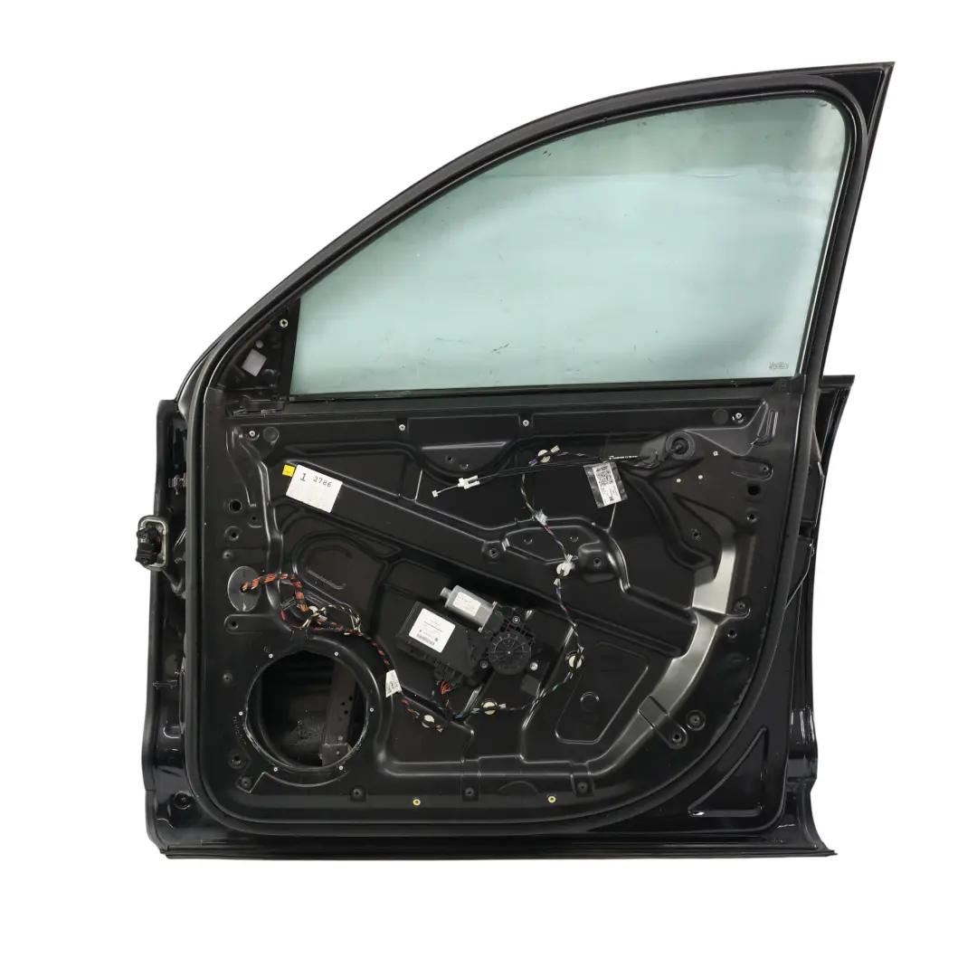 Front Door Right Basalt Black Metallic - C9Z to Porsche Cayenne 9PA with Part number 95553101206 Porsche Cayenne 9PA Front Door Right Basalt Black Metallic - C9Z - SKU 95553101206-BAB - Part number 95553101206