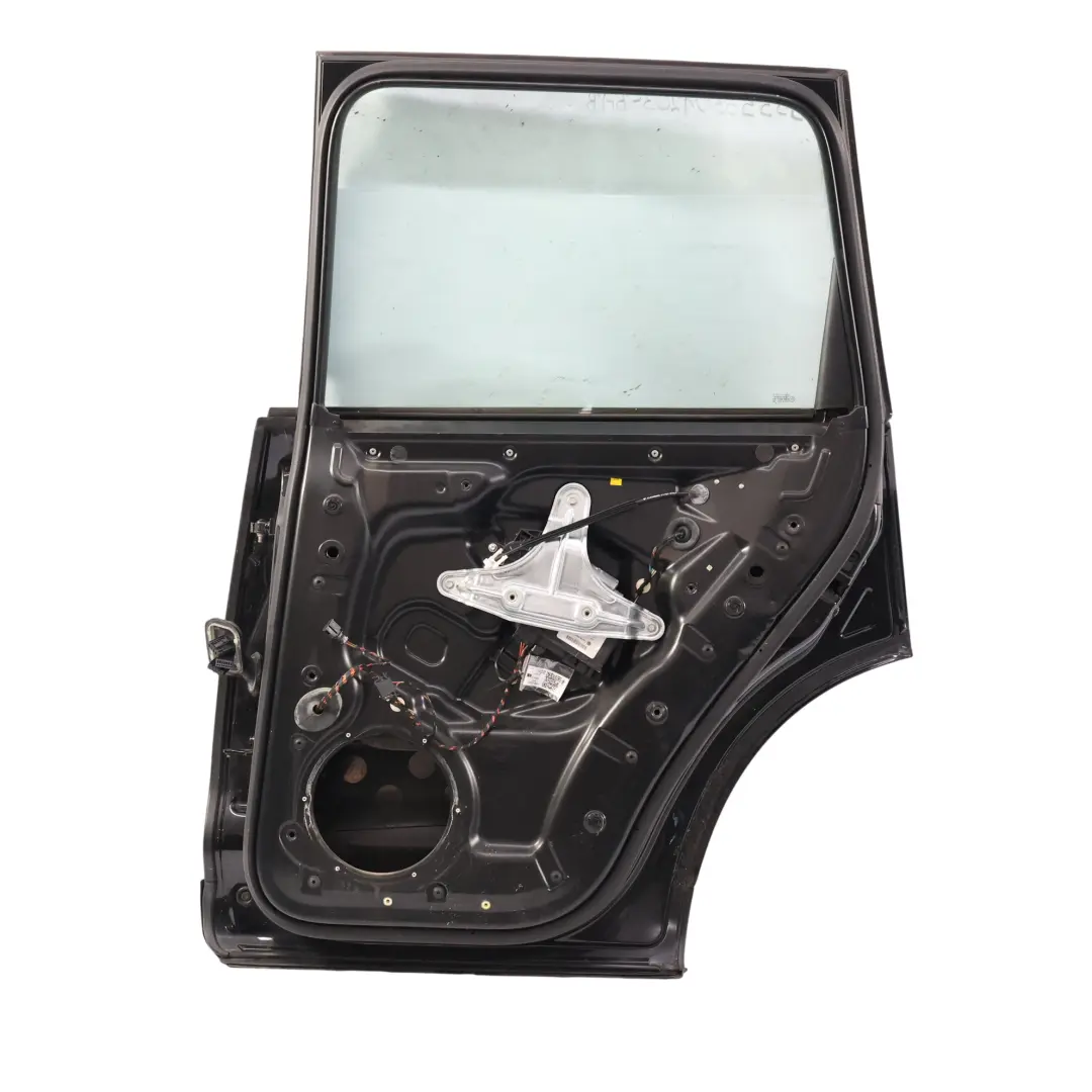 Door Right O/S Basalt Black Metallic - C9Z to Porsche Cayenne 9PA Rear with Part number 95553301203 Porsche Cayenne 9PA Rear Door Right O/S Basalt Black Metallic - C9Z - SKU 95553301203-BAB - Part number 95553301203
