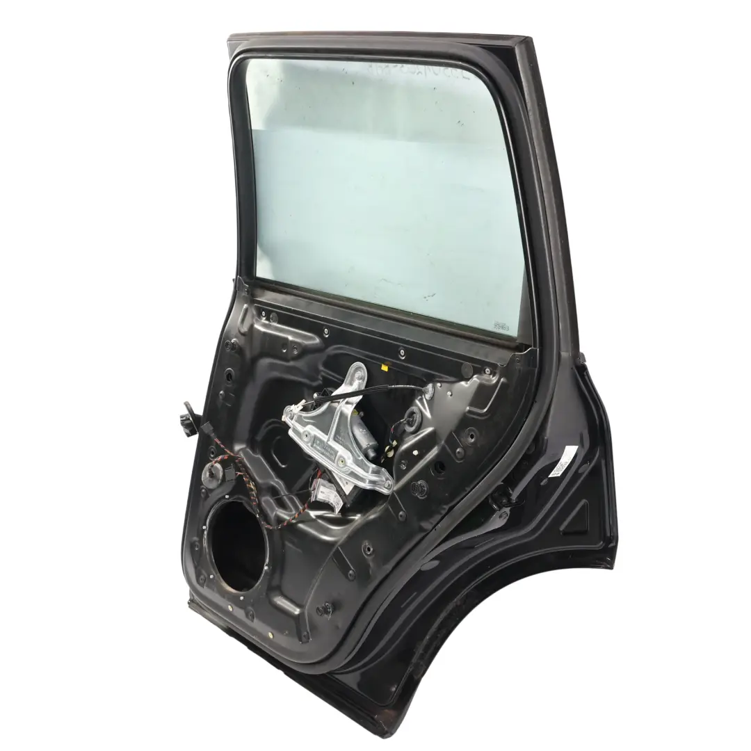 Porsche Cayenne 9PA Rear Door Right O/S Basalt Black Metallic - C9Z - SKU 95553301203-BAB - Part number 95553301203