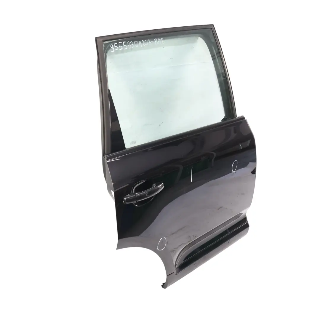 Porsche Cayenne 9PA Rear Door Right O/S Basalt Black Metallic - C9Z - SKU 95553301203-BAB - Part number 95553301203