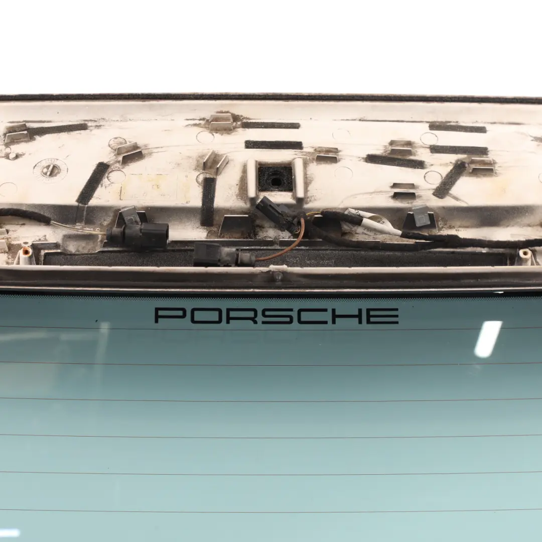 Porsche Cayenne 9PA Rear Window Boot Lid Tailgate Glass Green AS3 - SKU 95554501103 - Part number 95554501103