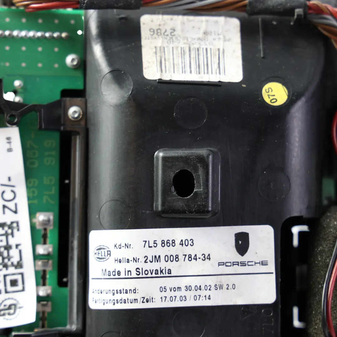Porsche Cayenne 9PA 955 Roof Courtesy Light Switch Panel Console - SKU 95555555701-1 - Part number 95555555701