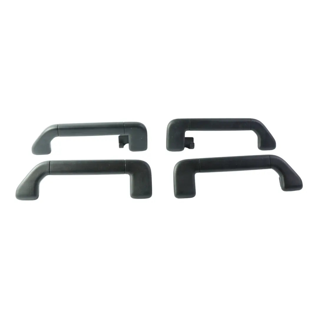 Porsche Cayenne 9PA Headlining Roof Grab Handle Set Front Rear Black - SKU 95555560700 - Part number 95555560700