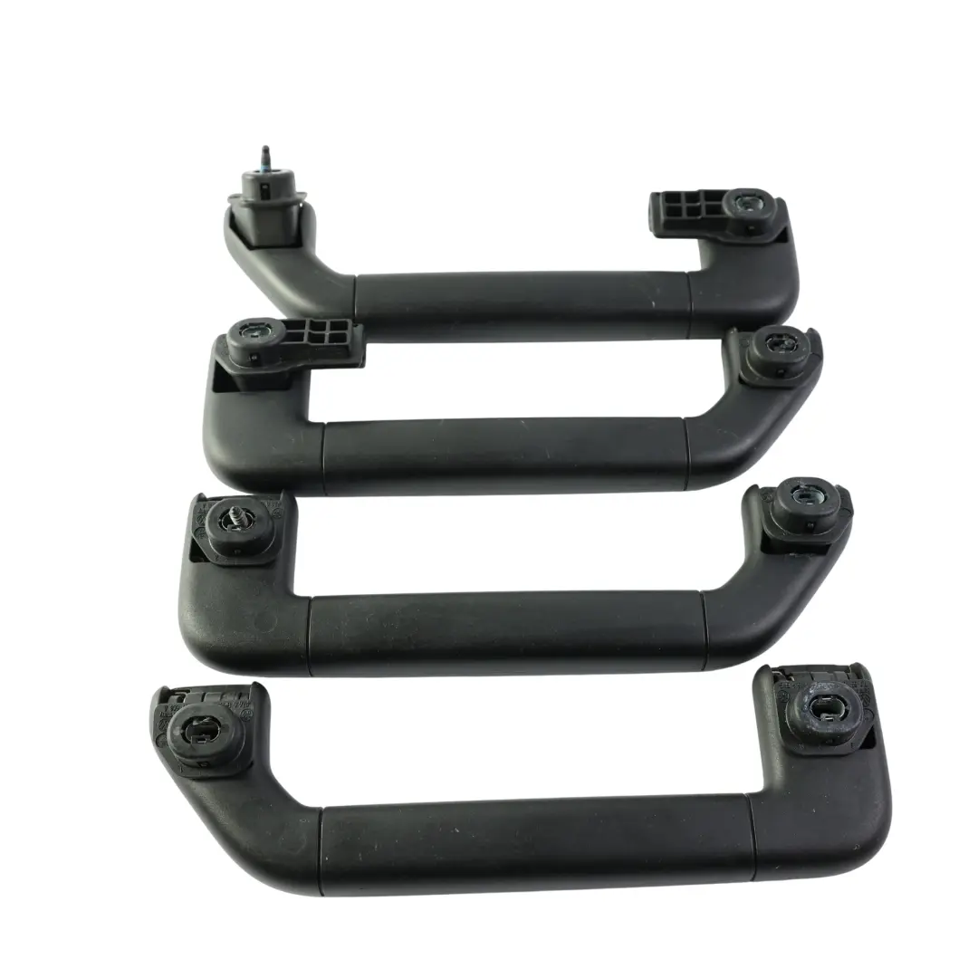 Porsche Cayenne 9PA Headlining Roof Grab Handle Set Front Rear Black - SKU 95555560700 - Part number 95555560700