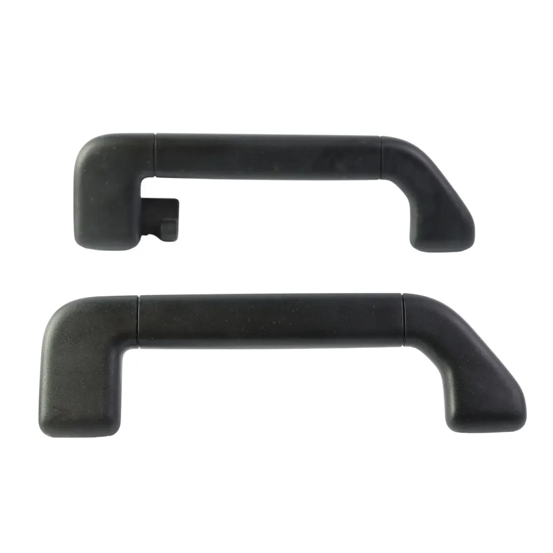 Headlining Roof Grab Handle Set Front Rear Black to Porsche Cayenne 9PA with Part number 95555560700 Porsche Cayenne 9PA Headlining Roof Grab Handle Set Front Rear Black - SKU 95555560700 - Part number 95555560700