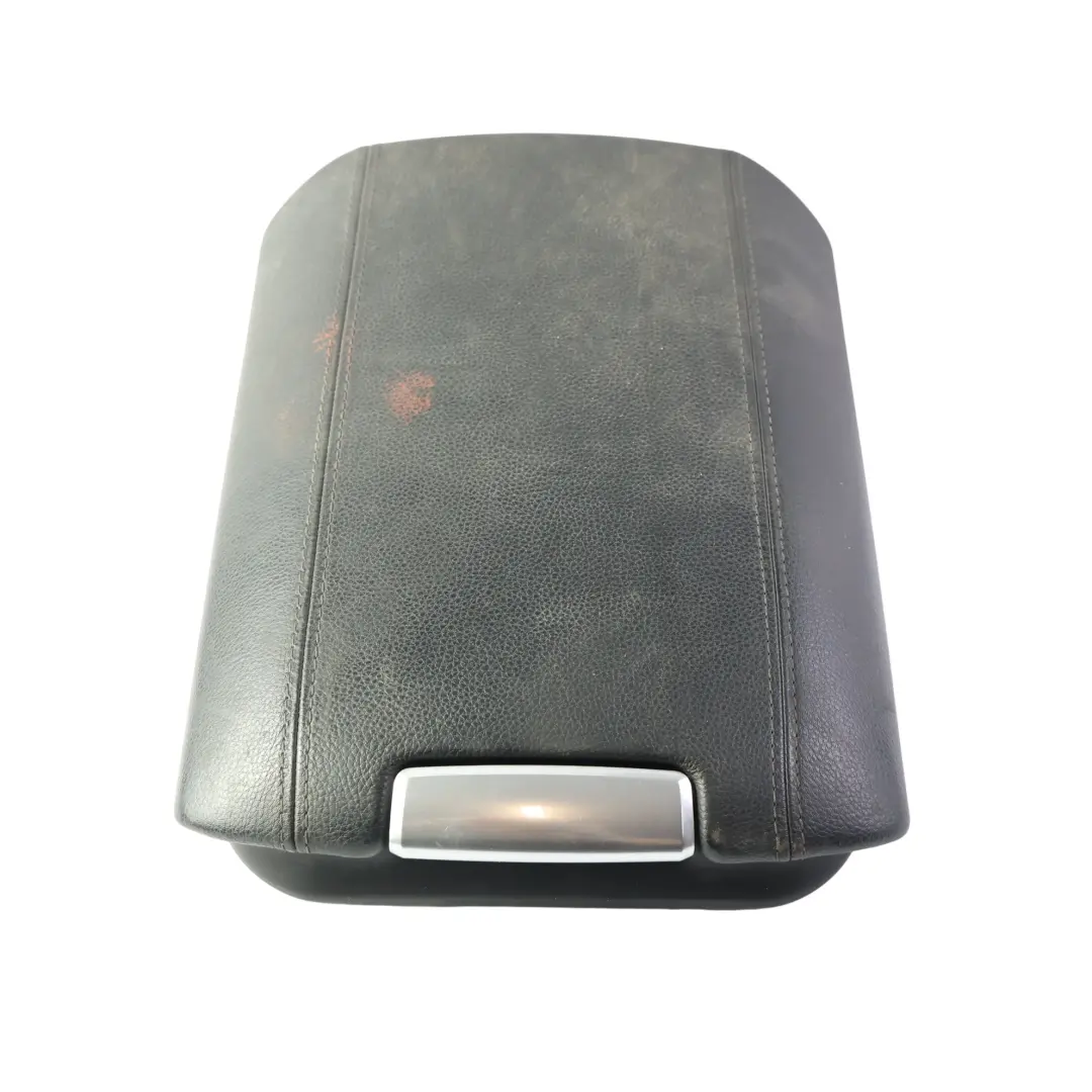 Porsche Cayenne S 92A Centre Console Armrest Trim Black Leather - SKU 95855320740 - Part number 95855320740