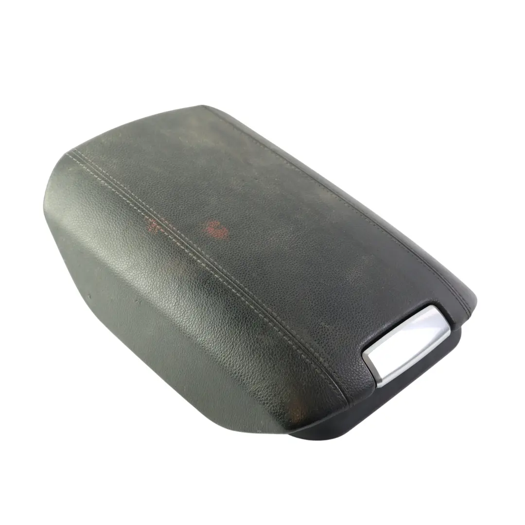 Porsche Cayenne S 92A Centre Console Armrest Trim Black Leather - SKU 95855320740 - Part number 95855320740