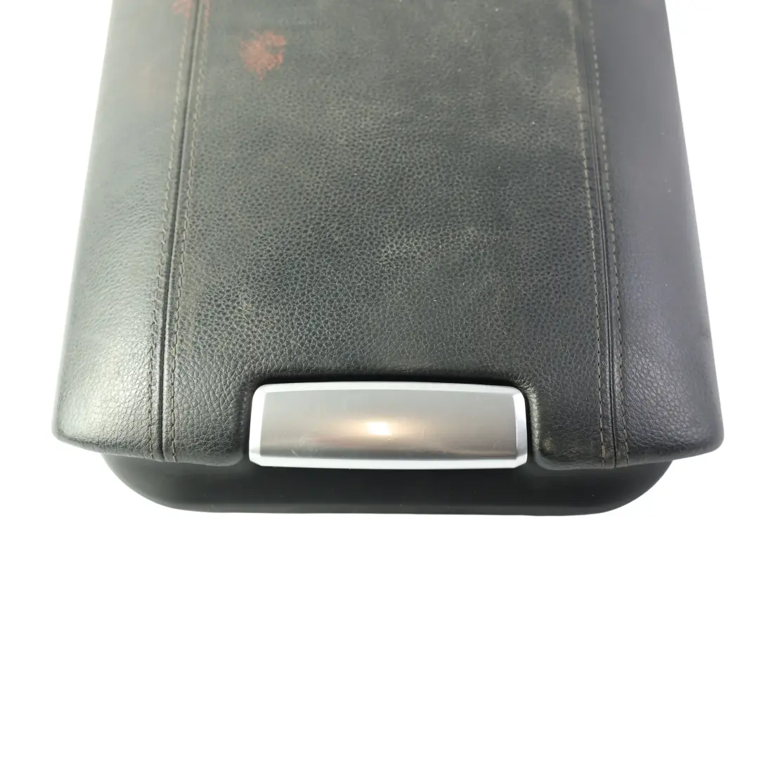 Centre Console Armrest Trim Black Leather to Porsche Cayenne S 92A with Part number 95855320740 Porsche Cayenne S 92A Centre Console Armrest Trim Black Leather - SKU 95855320740 - Part number 95855320740