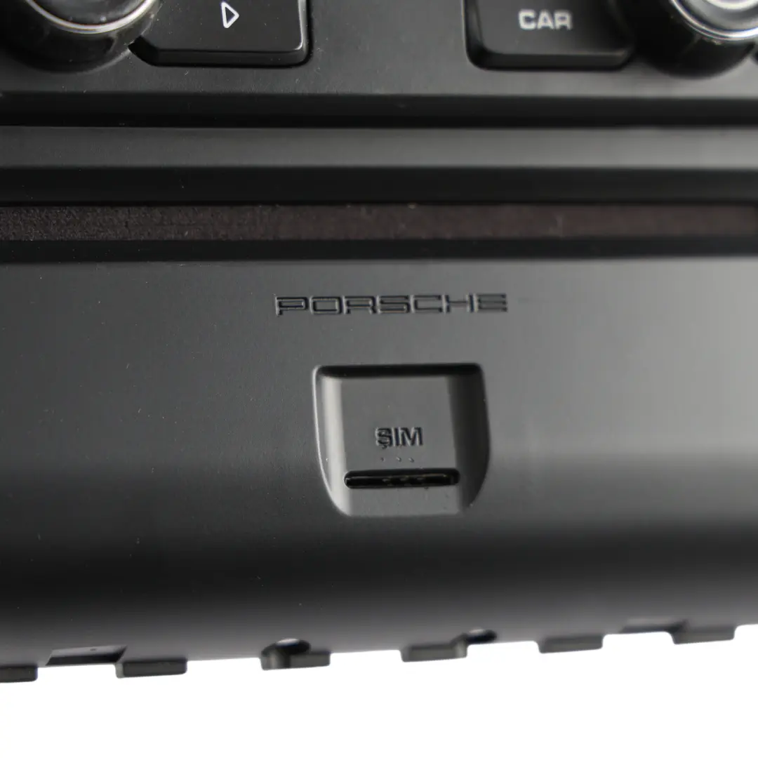 Sat Nav Touch Screen Display Radio Media Headunit to Porsche Macan 95B with Part number 95B035950 Porsche Macan 95B Sat Nav Touch Screen Display Radio Media Headunit - SKU 95B035950 - Part number 95B035950