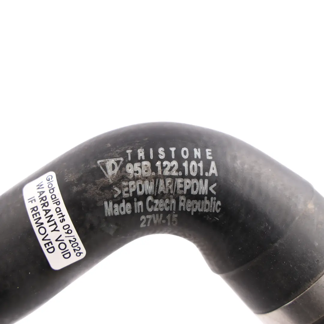 Radiator Water Coolant Pipe Hose Cooling Line to Porsche Macan 95B with Part number 95B122101A Porsche Macan 95B Radiator Water Coolant Pipe Hose Cooling Line - SKU 95B122101A - Part number 95B122101A