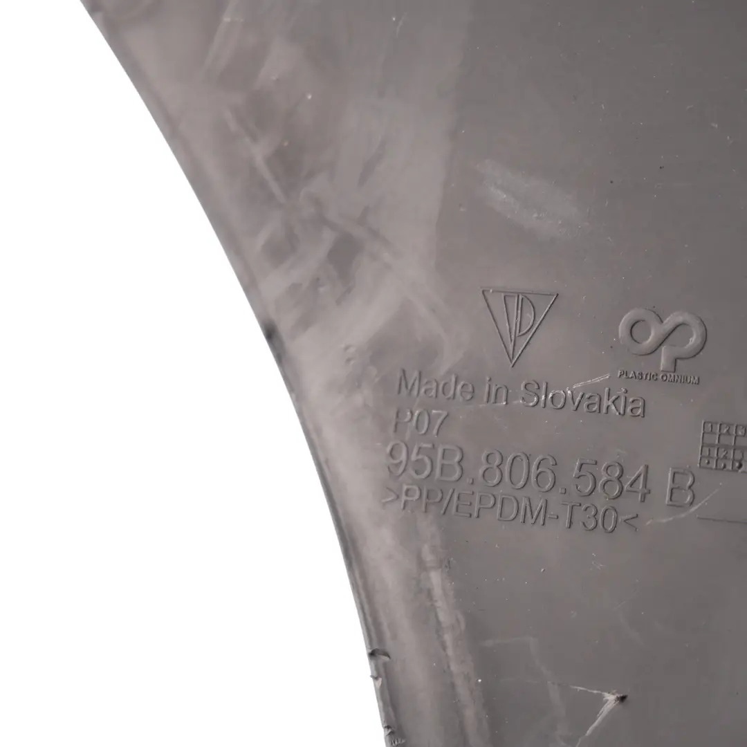 Porsche Macan 95B Engine Bay Fender Trim Panel Cover Right O/S - SKU 95B806584B - Part number 95B806584B