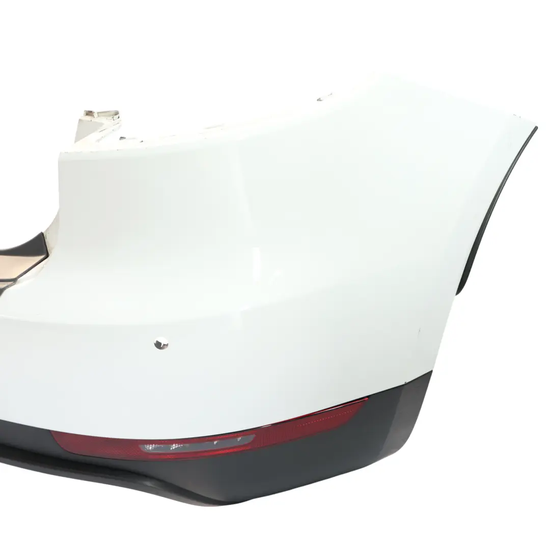 Bumper Trim Panel Sport Design Pure White - C9A to Porsche Macan 95B Rear with Part number 95B807417J Porsche Macan 95B Rear Bumper Trim Panel Sport Design Pure White - C9A - SKU 95B807417J-PWH - Part number 95B807417J