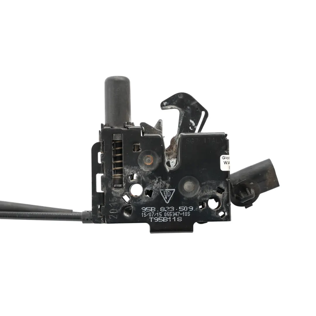 Bonnet Lock Latch Catch Linkage Cable to Porsche Macan 95B with Part number 95B823509A Porsche Macan 95B Bonnet Lock Latch Catch Linkage Cable - SKU 95B823509A - Part number 95B823509A