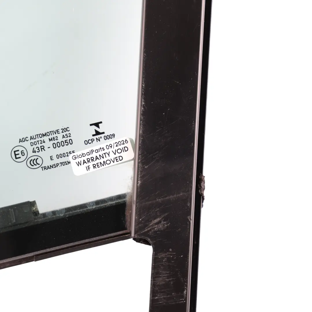 Porsche Macan 95B Door Fixed Window Glass Quarter AS2 Front Left N/S - SKU 95B845113C - Part number 95B845113C