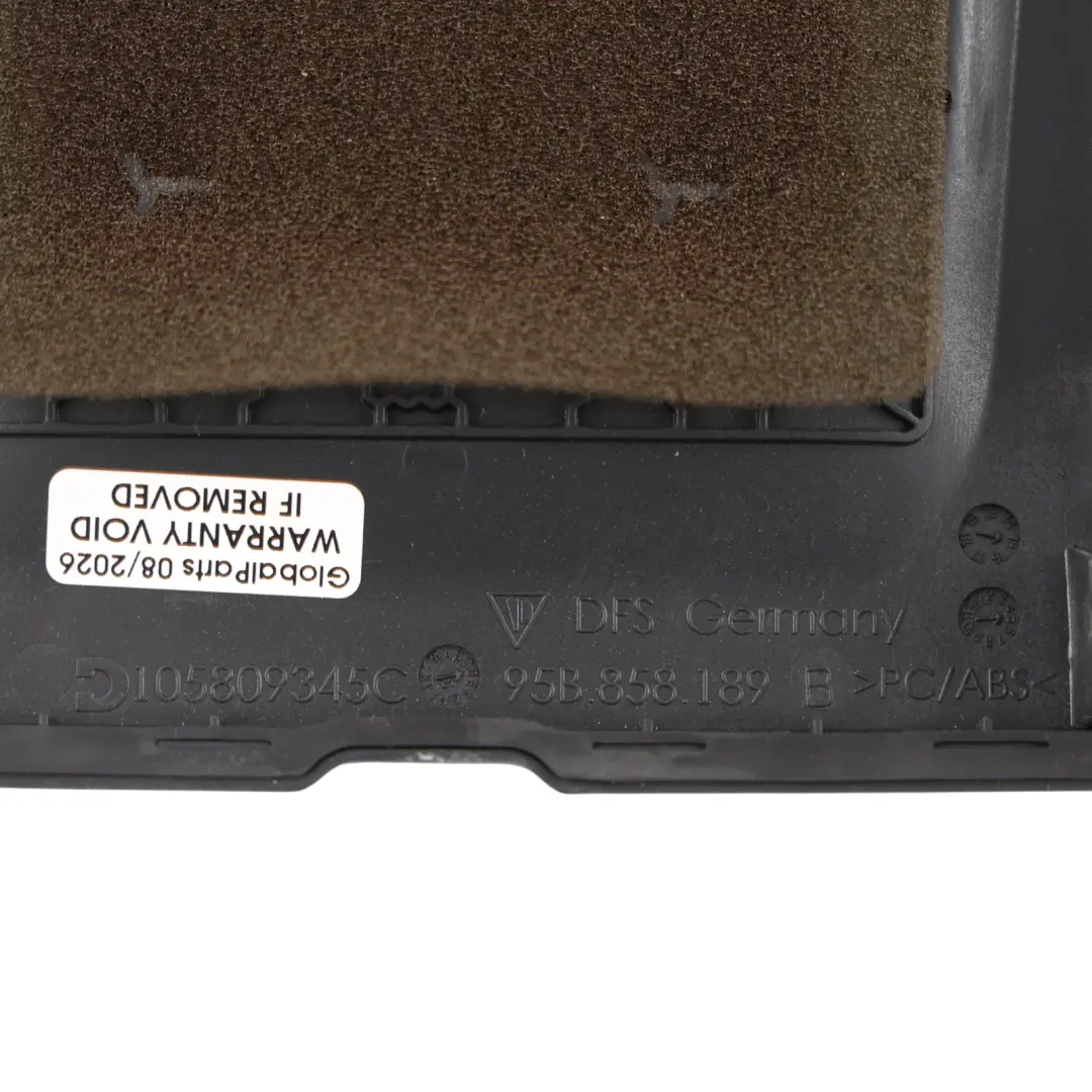 Porsche Macan 95B Dashboard Centre Vent Grille Trim Panel Cover - SKU 95B858189B - Part number 95B858189B