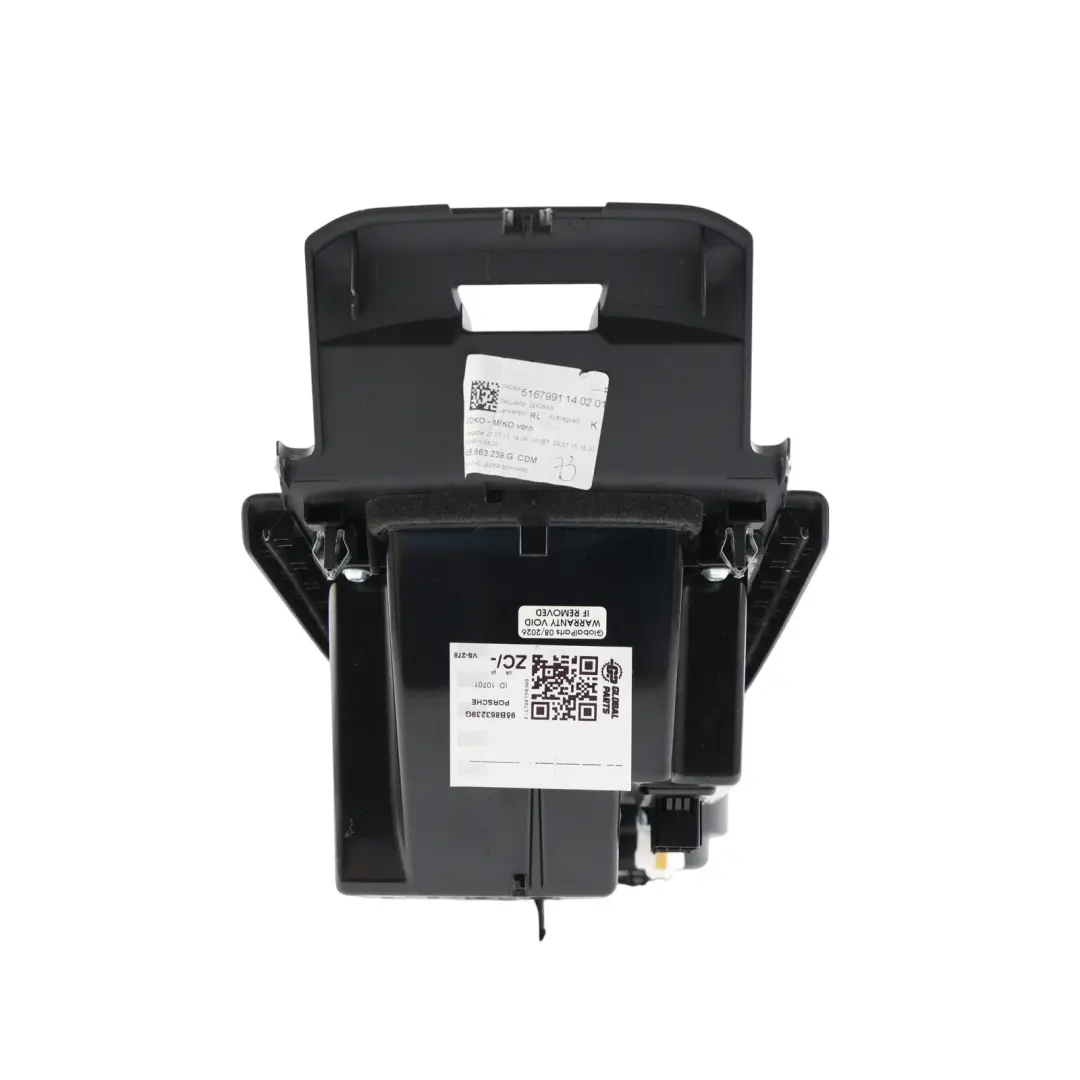 Porsche Macan 95B Centre Console Cup Holder Trim Cover Panel - SKU 95B863239G - Part number 95B863239G