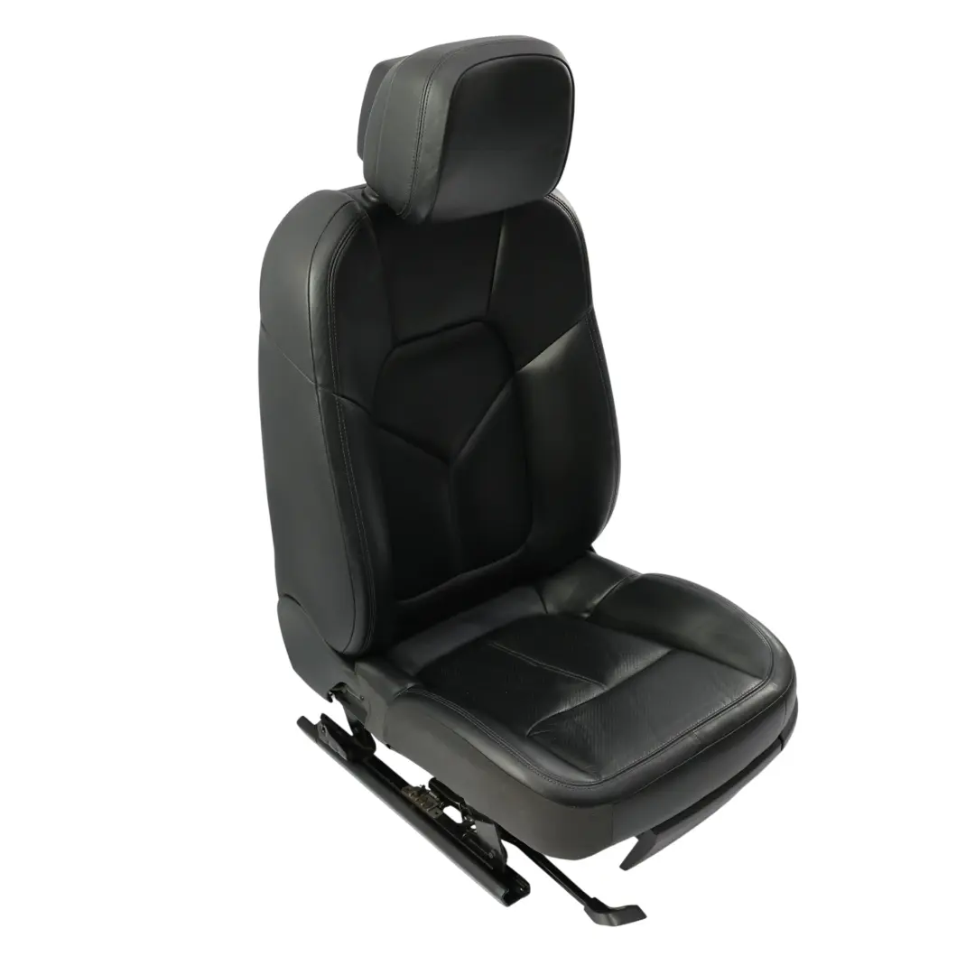 Front Seat Left N/S Black Leather Perforated to Porsche Macan 95B with Part number 95B881805A Porsche Macan 95B Front Seat Left N/S Black Leather Perforated - SKU RHD-95B881805A-1 - Part number 95B881805A