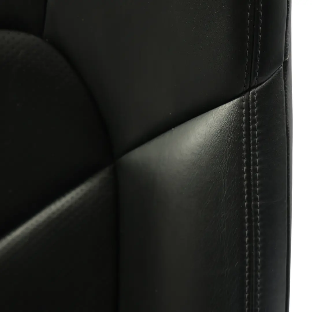 Porsche Macan 95B Front Seat Left N/S Black Leather Perforated - SKU RHD-95B881805A-1 - Part number 95B881805A