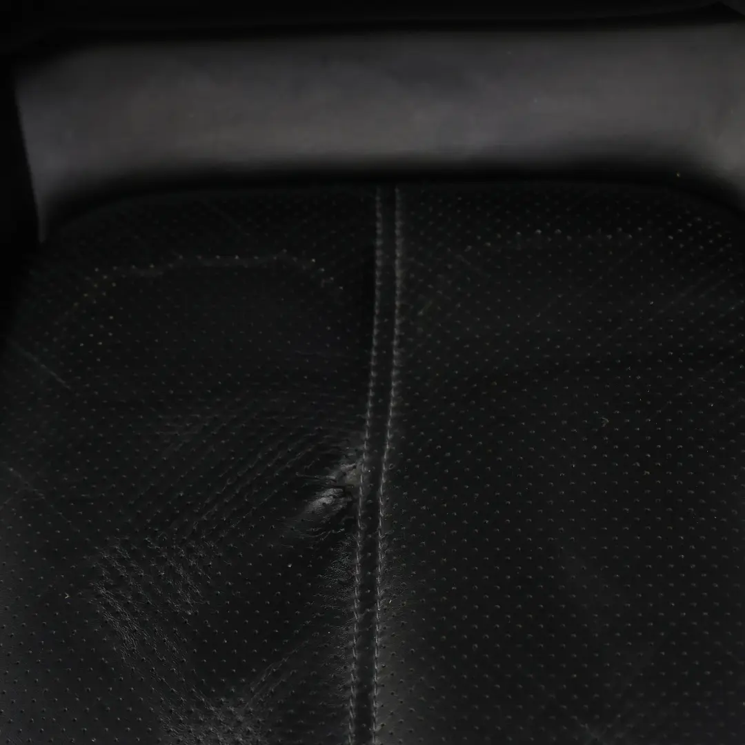 Porsche Macan 95B Front Seat Left N/S Black Leather Perforated - SKU RHD-95B881805A-1 - Part number 95B881805A