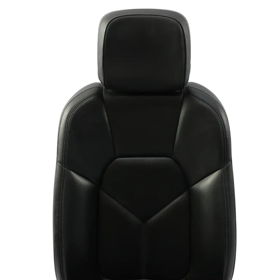 Front Seat Left N/S Black Leather Perforated to Porsche Macan 95B with Part number 95B881805A Porsche Macan 95B Front Seat Left N/S Black Leather Perforated - SKU RHD-95B881805A-1 - Part number 95B881805A