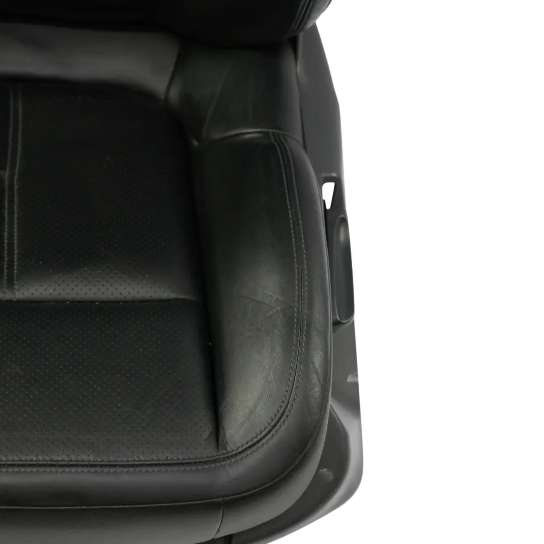 Porsche Macan 95B Front Seat Left N/S Black Leather Perforated - SKU RHD-95B881805A-1 - Part number 95B881805A