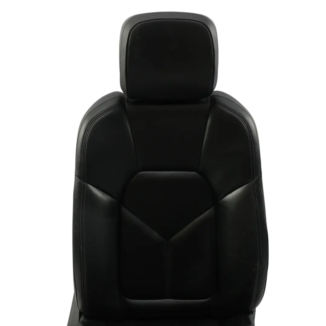 Front Seat Electric Right O//S Black Leather Perforated to Porsche Macan 95B with Part number 95B881806A Porsche Macan 95B Front Seat Electric Right O//S Black Leather Perforated - SKU RHD-95B881806A-1 - Part number 95B881806A