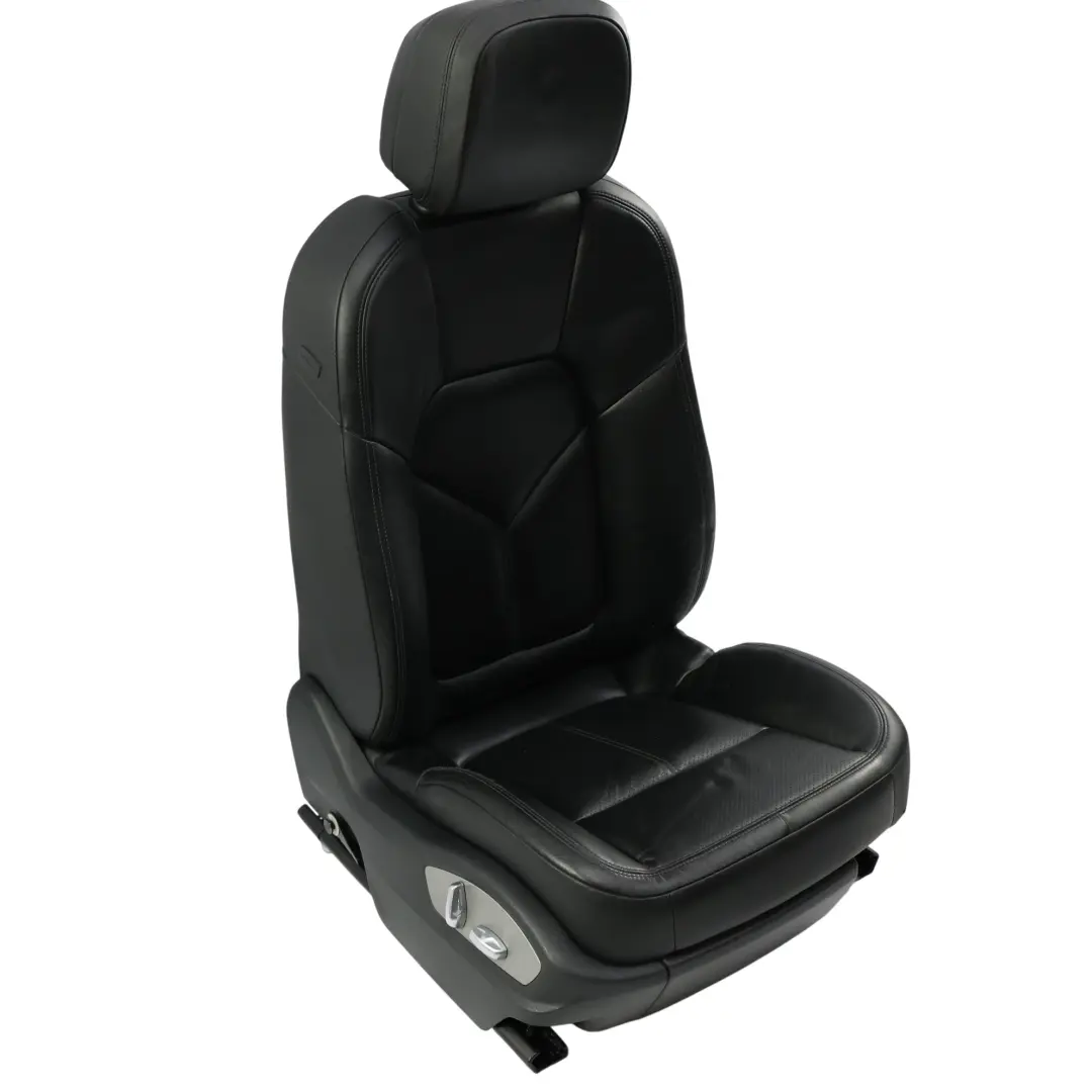 Front Seat Electric Right O//S Black Leather Perforated to Porsche Macan 95B with Part number 95B881806A Porsche Macan 95B Front Seat Electric Right O//S Black Leather Perforated - SKU RHD-95B881806A-1 - Part number 95B881806A
