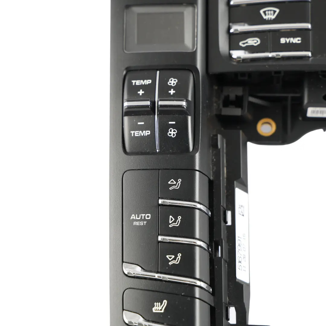 Porsche Macan 95B Centre Console Switch Panel Hazard Climate Seats - SKU 95B907040AA - Part number 95B907040AA