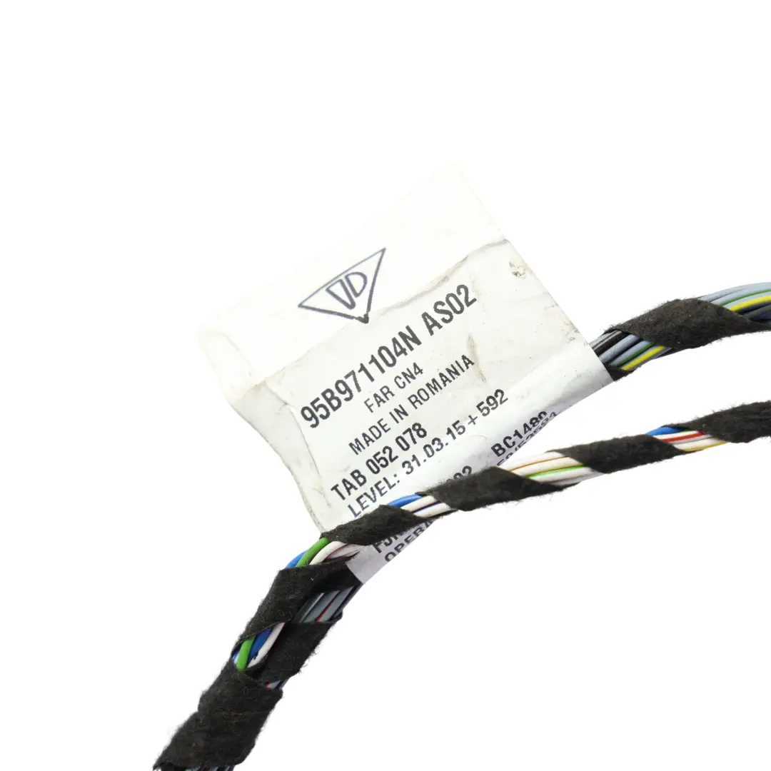 Porsche Macan 95B PDC Kabelbaum Einparkhilfe Hinten 95B971104N - SKU 95B971104K - Teilenummer 95B971104K
