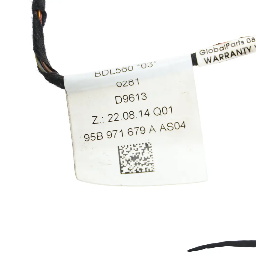 Porsche Macan 95B Glove Box Storage Stowage Harness Loom Wire Cable - SKU 95B971679A - Part number 95B971679A