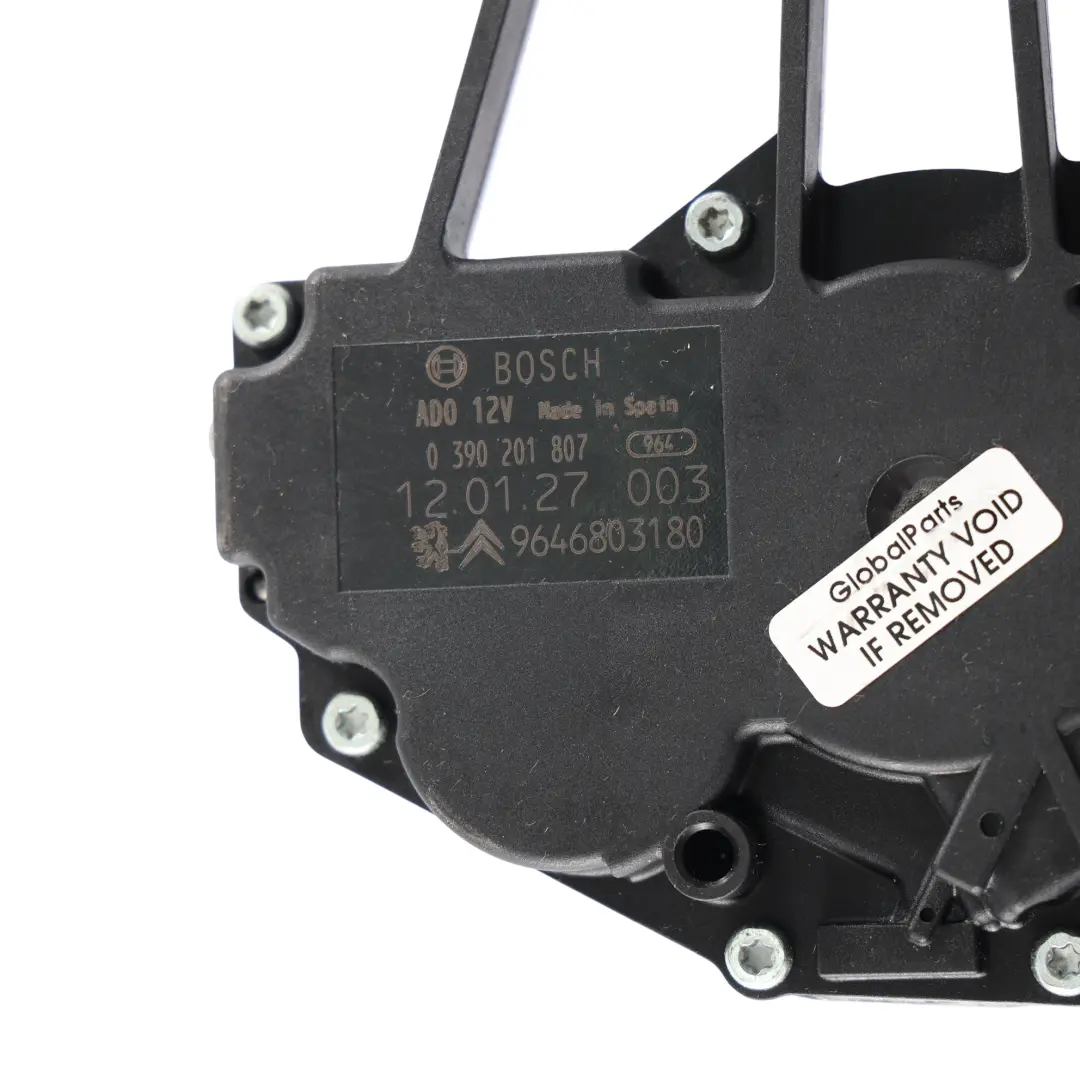 Citroen C4 Grand Picasso Silniczek Wycieraczki Tylnej do o numerze 9646803180 Citroen C4 Grand Picasso Silniczek Wycieraczki Tylnej - SKU 9646803180 - Numer Części 9646803180