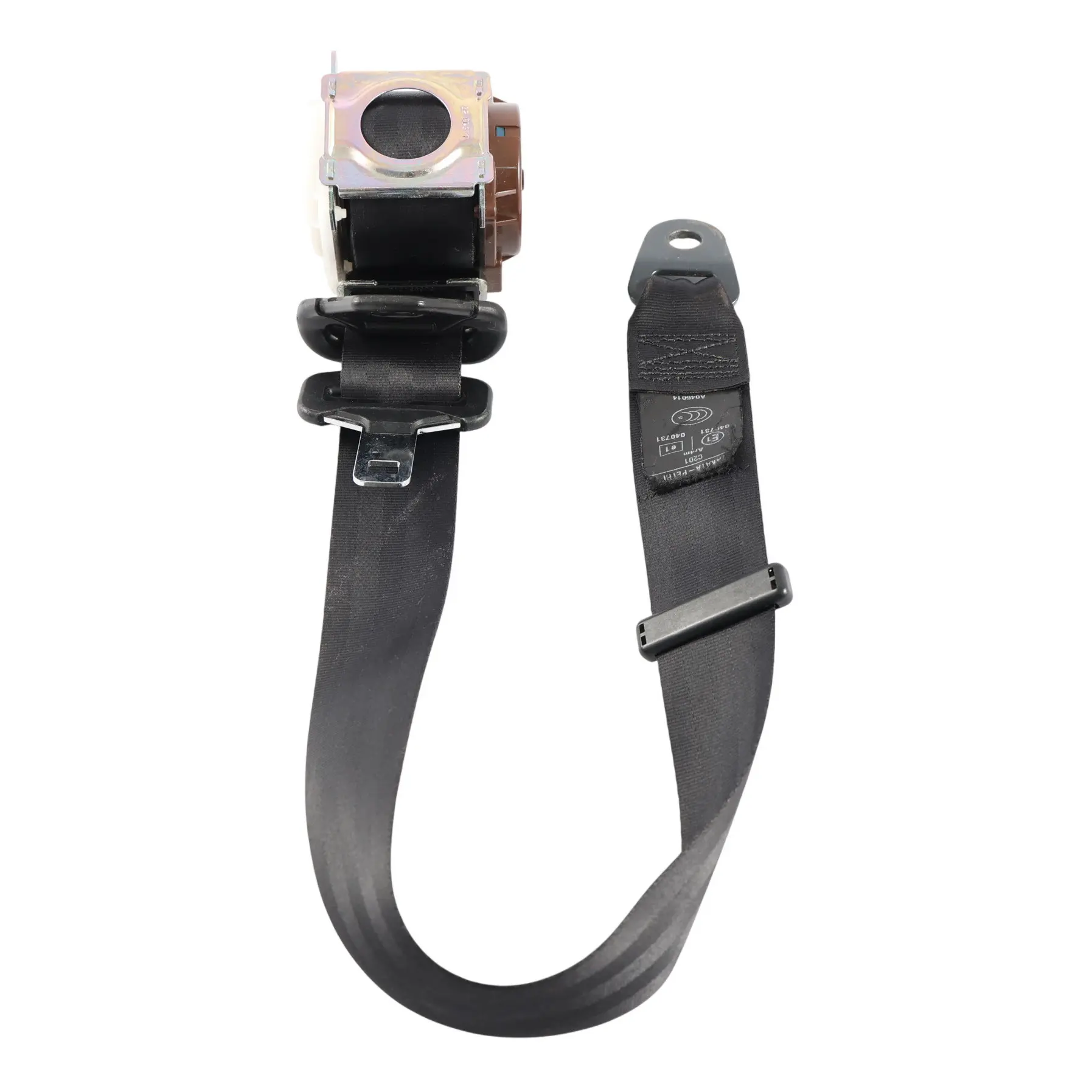 Citroën C4 Grand Picasso Rear Right O/S Seat Belt Black 9654437877