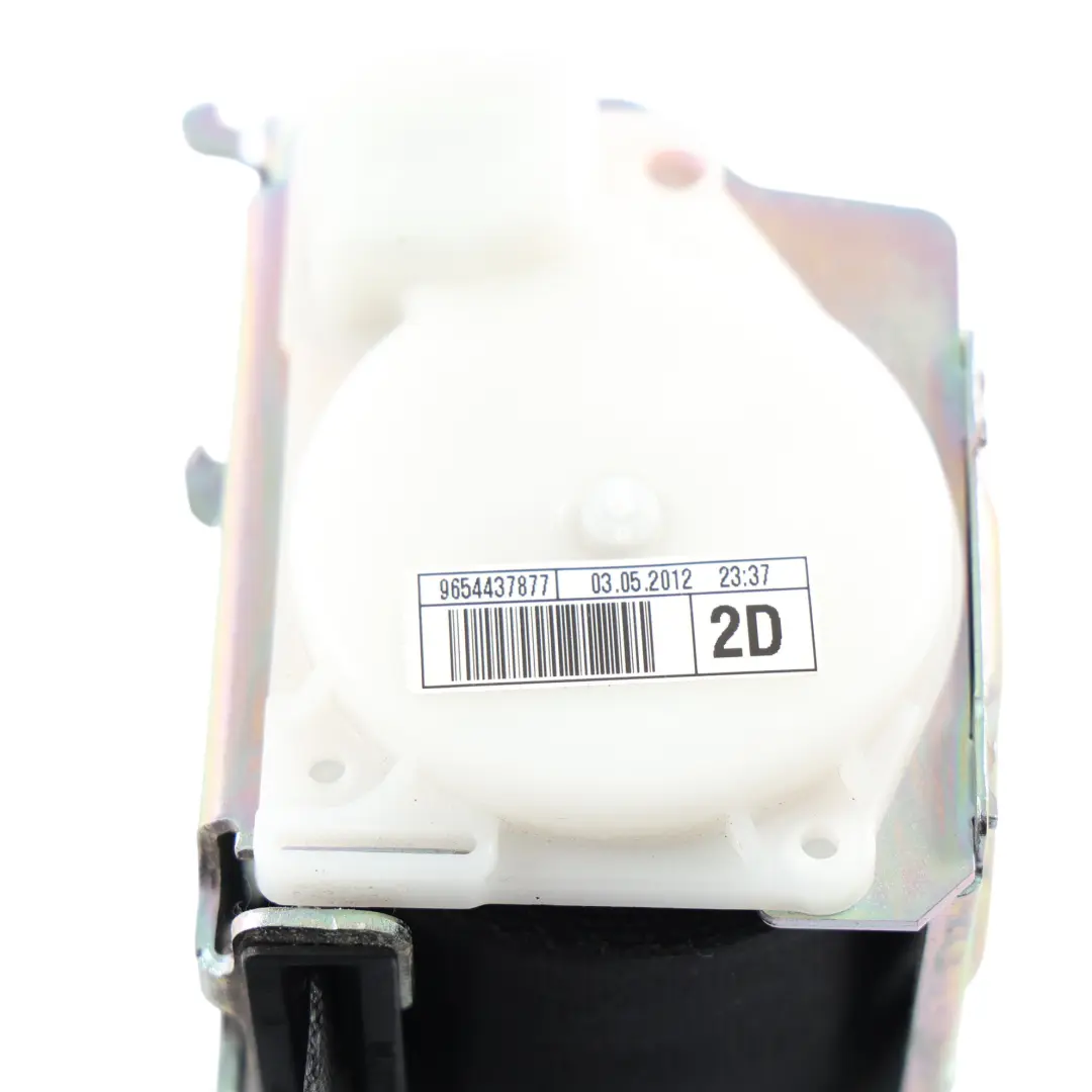 Citroën C4 Grand Picasso Rear Right O/S Seat Belt Black - SKU 9654437877 - Part number 9654437877