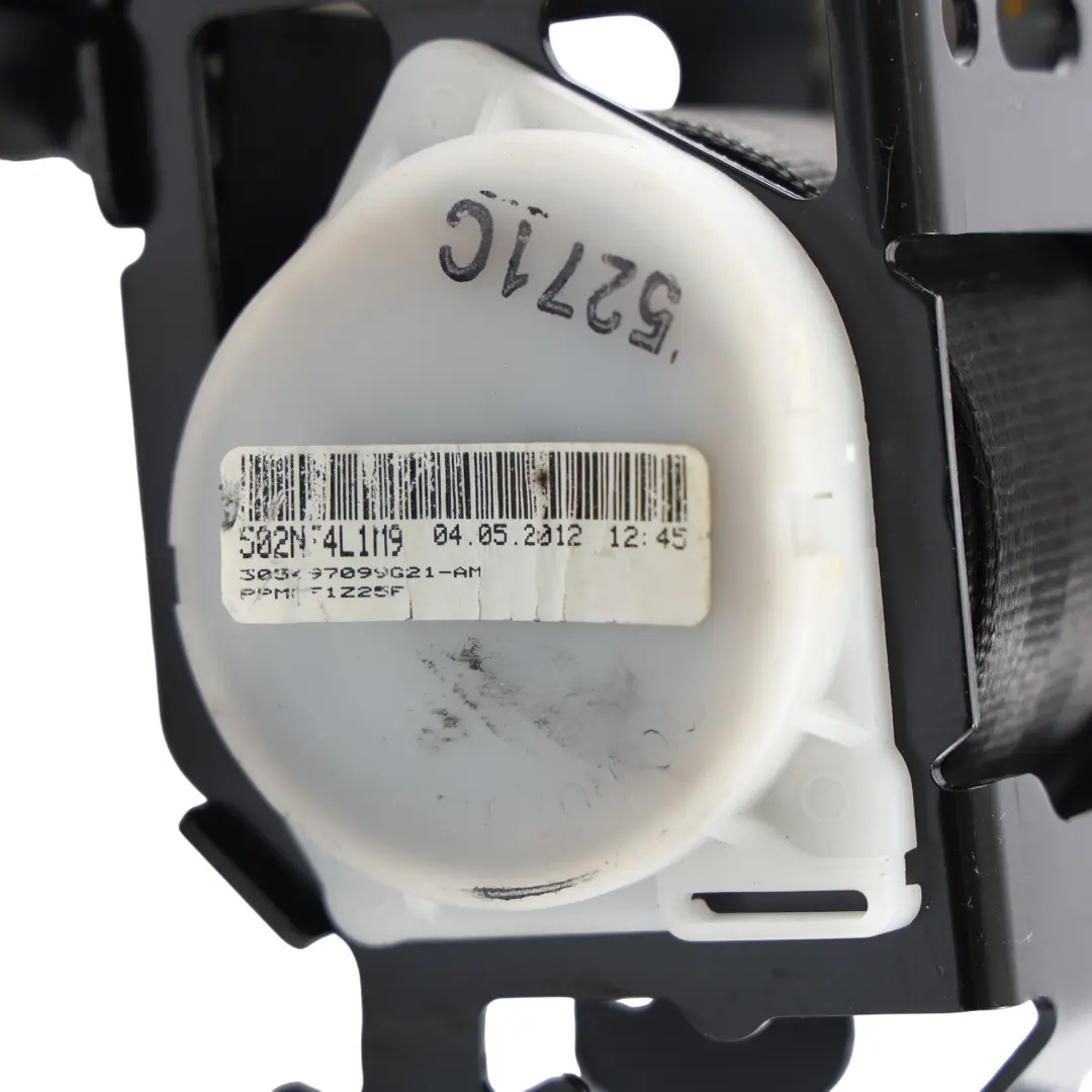 Citroën C4 Grand Picasso Rear Centre Middle Seat Belt - SKU 9654438077 - Part number 9654438077