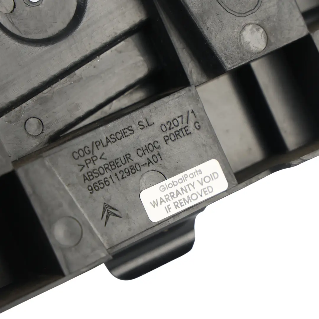 Front Door Panel Mount Foam Bracket Left N/S to Citroën C4 Grand Picasso with Part number 9656112980 Citroën C4 Grand Picasso Front Door Panel Mount Foam Bracket Left N/S - SKU 9656112980 - Part number 9656112980