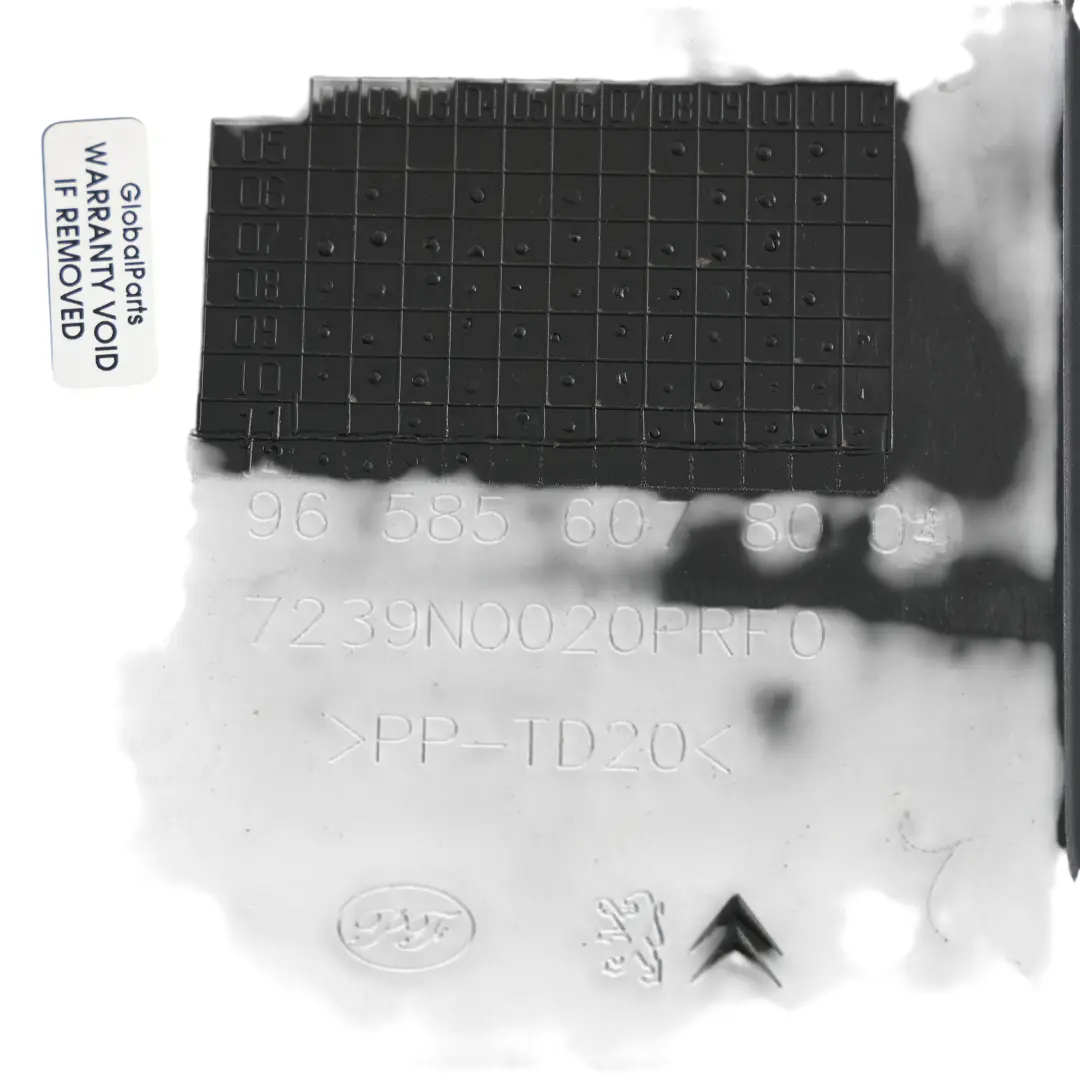  Citroen C4 Picasso Osłona Kierownicy Powietrza Lewa - SKU 9658560780 - Numer Części 9658560780