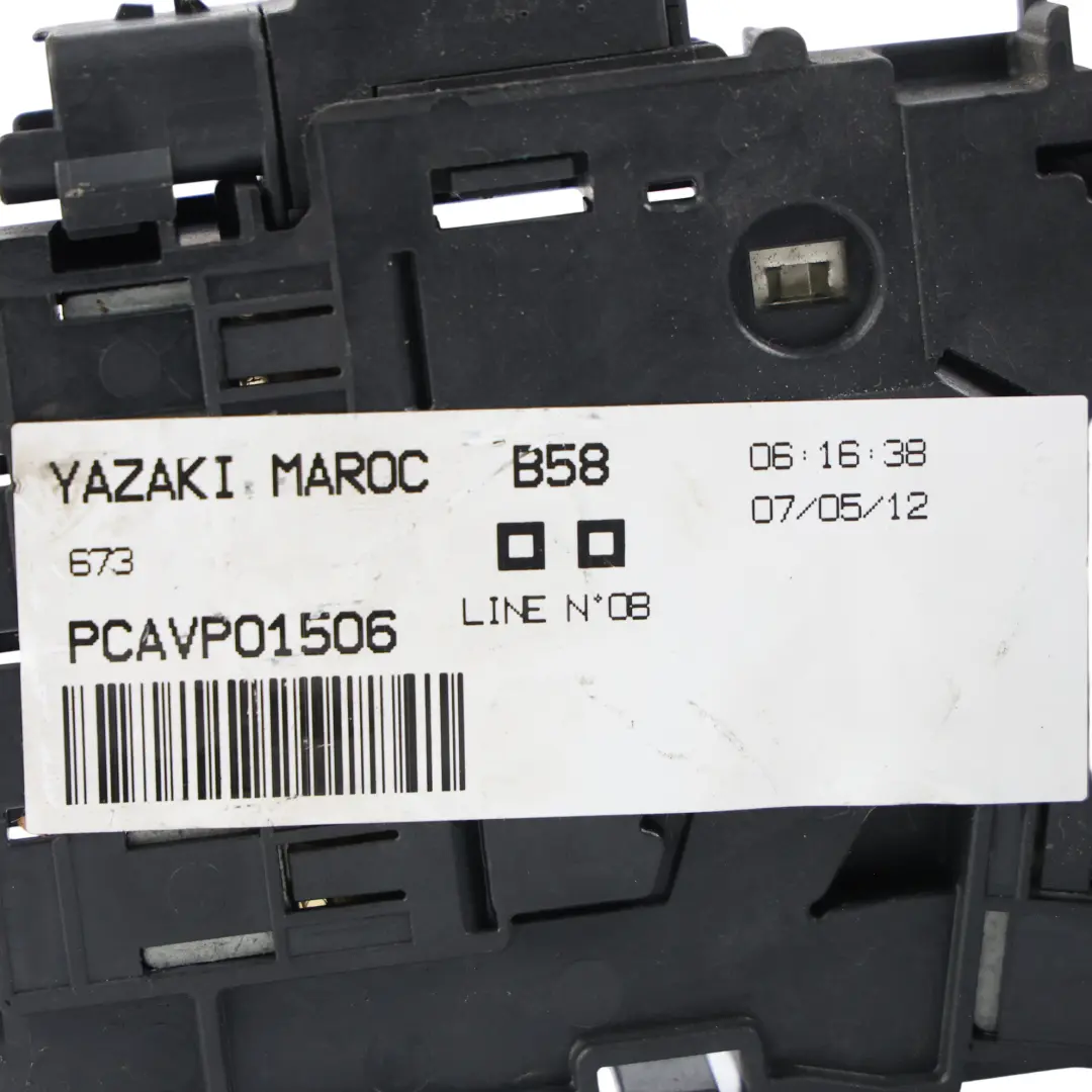 Citroën C4 Grand Picasso Battery Fusebox 1.6 HDi Diesel 9HR - SKU 9666527580 - Part number 9666527580