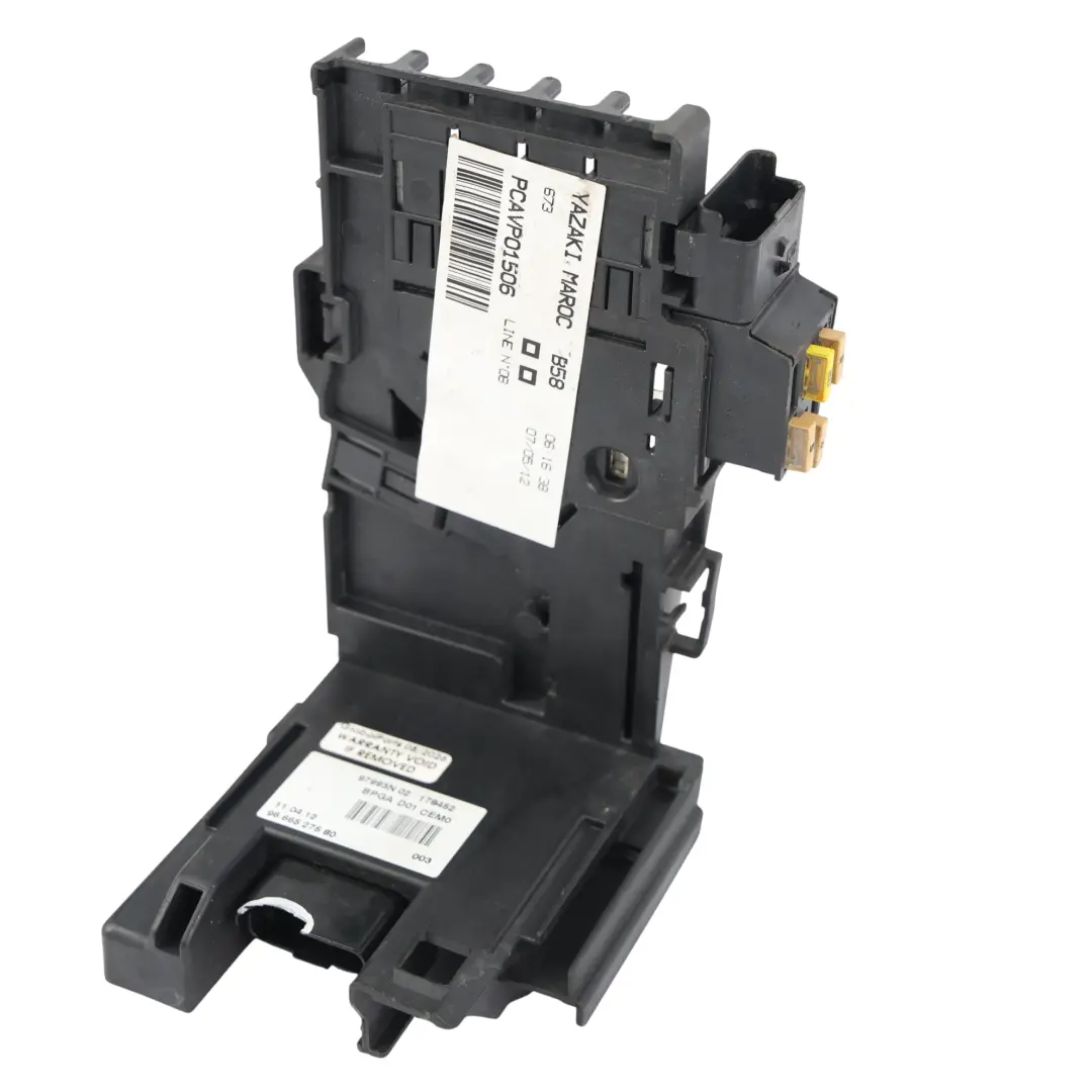 Boîtier Fusibles Batterie 1.6 HDi Diesel 9HR pour Citroën C4 Grand Picasso à propos du numéro de pièce 9666527580 Citroën C4 Grand Picasso Boîtier Fusibles Batterie 1.6 HDi Diesel 9HR - SKU 9666527580 - Numéro de pièce 9666527580
