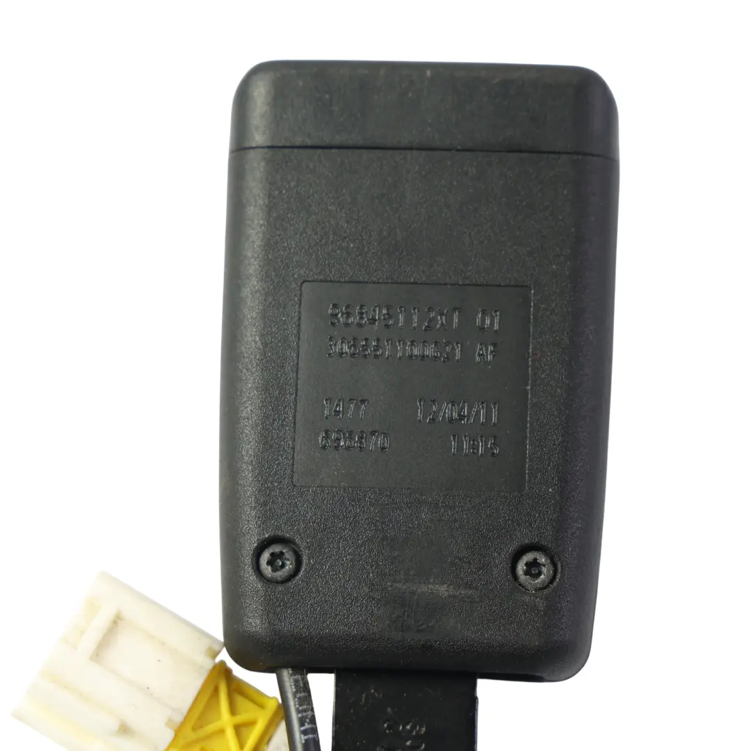  Citroen C4 Grand Picasso Zapinka Pasa Bezpieczeństwa Prawy Przód - SKU 96845112XT - Numer Części 96845112XT