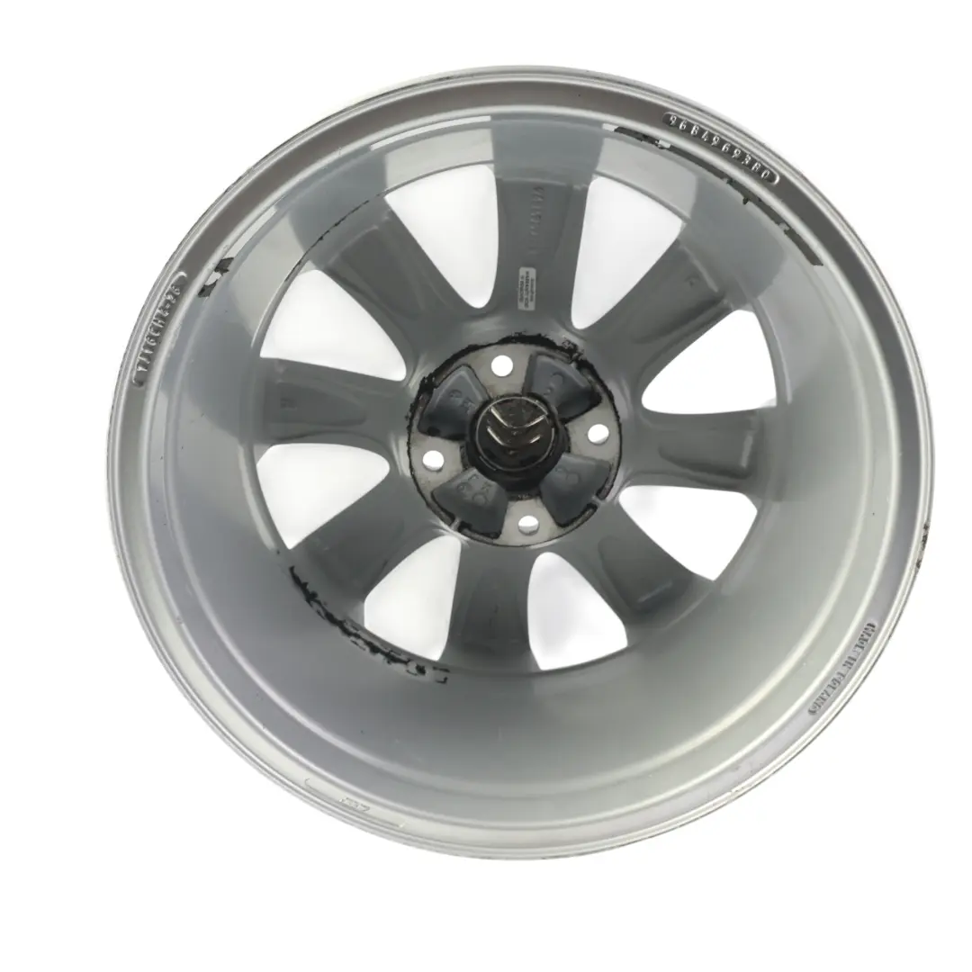 Rim Alloy Silver 16" 7J ET:26 to Citroën C4 Grand Picasso Wheel with Part number 9684969380 Citroën C4 Grand Picasso Wheel Rim Alloy Silver 16" 7J ET:26 - SKU 9684969380-2 - Part number 9684969380
