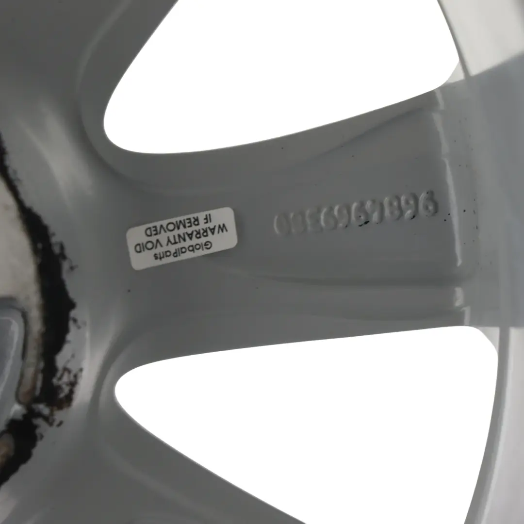  Citroen C4 Grand Picasso Jante Alliage Argent 16" 7J ET:26 - SKU 9684969380-2 - Numéro de pièce 9684969380