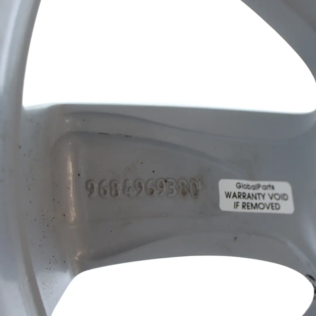 Citroën C4 Grand Picasso Wheel Rim Alloy Silver 16" 7J ET:26 - SKU 9684969380-3 - Part number 9684969380