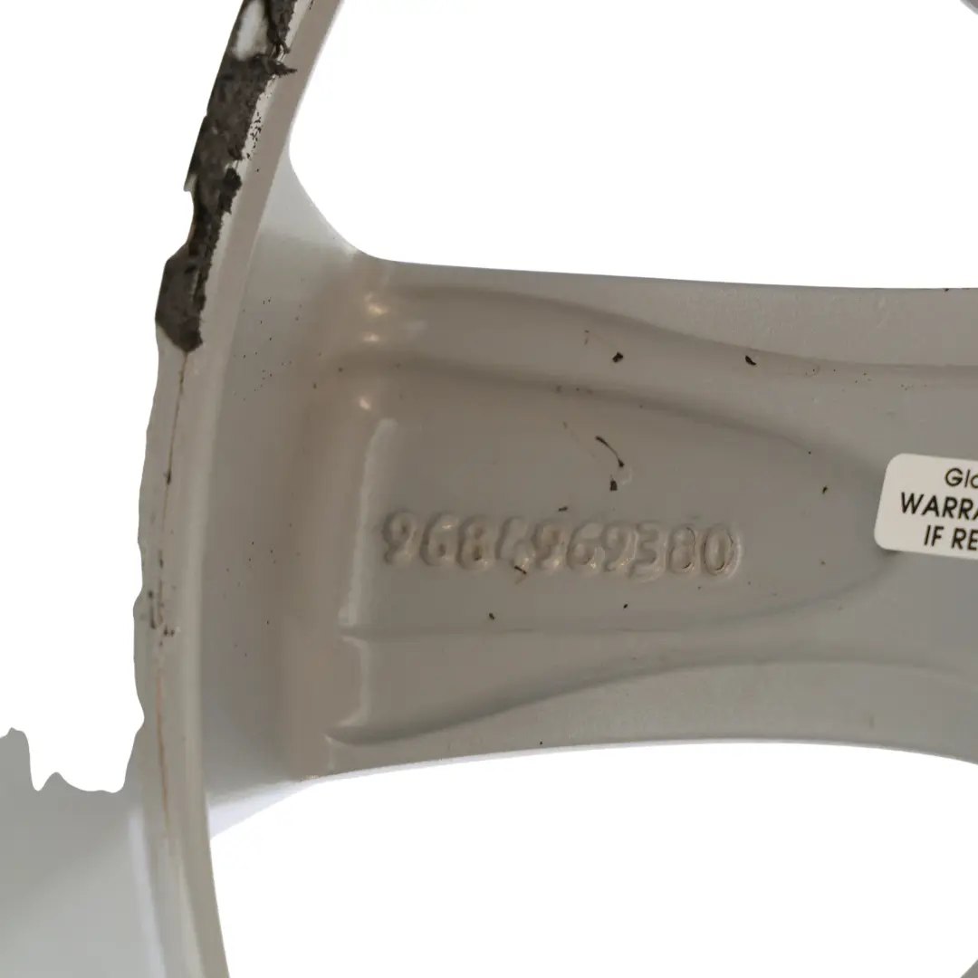 Citroën C4 Grand Picasso Silver Wheel Alloy Rim 16" 7J ET:26 - SKU 9684969380-4 - Part number 9684969380