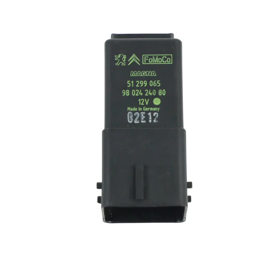 Citroën C4 Grand Picasso Módulo Relé Bujías Incandescencia 8 Pin - SKU 9802424080 - Número de pieza 9802424080
