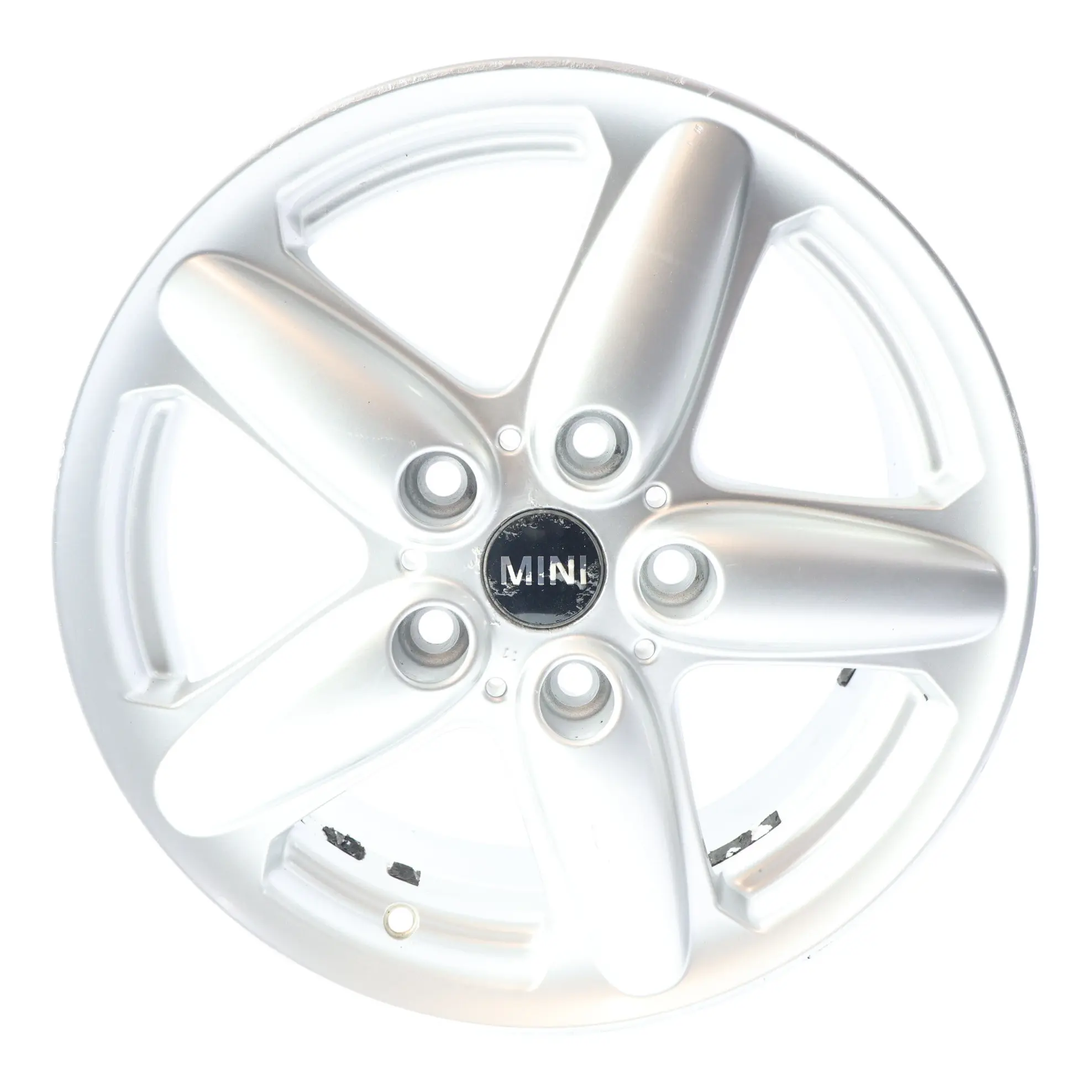Mini Cooper R60 Silver Wheel Alloy Rim 16" 6,5J ET:46 5-Star Single Spoke 124