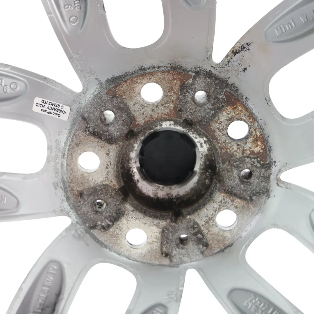 Alloy Rim 17" 7J 5-Star Double Spoke 124 to Mini Cooper R60 R61 Wheel with Part number 9803723 Mini Cooper R60 R61 Wheel Alloy Rim 17" 7J 5-Star Double Spoke 124 - SKU 9803723-2 - Part number 9803723