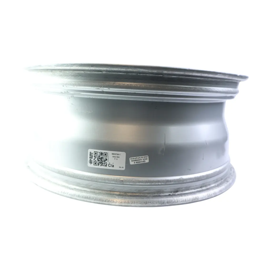 Mini Cooper R60 R61 Silver Wheel Alloy Rim 18" ET:52 7,5J Turbo Fan 126 - SKU 9803724-1 - Part number 9803724